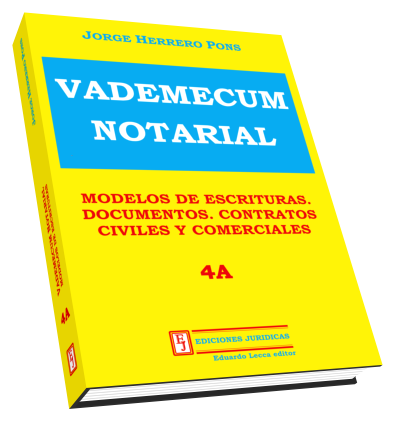 Libro Vademecum Notarial 4A - 2 Edición