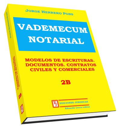 Libro Vademecum Notarial 2B - 2 Edición