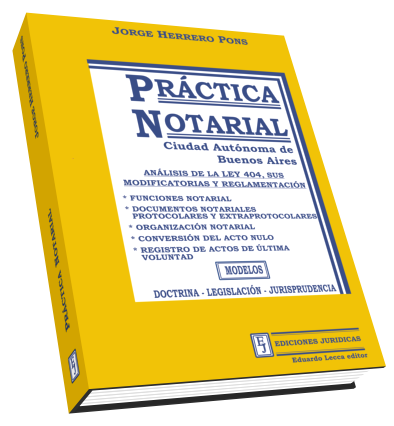 Libro Práctica Notarial Ciudad Autónoma de Buenos Aires